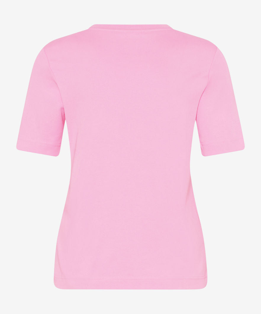 T-shirt with Round Neckline