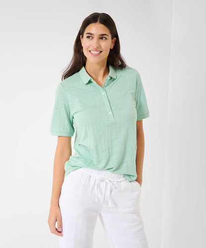 Polo Shirt Out of Pure Linen