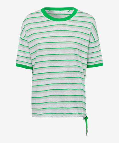 Shirt with Sporty Drawstring