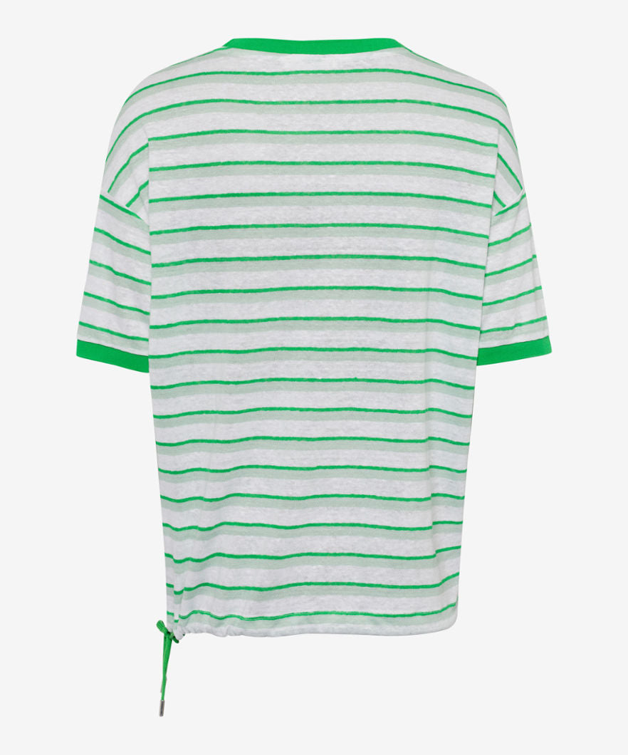 Shirt with Sporty Drawstring