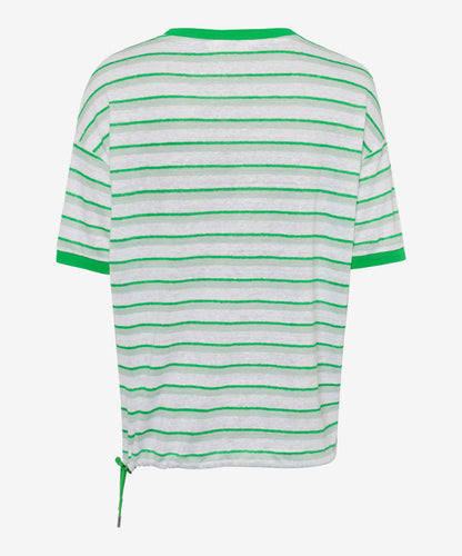 Shirt with Sporty Drawstring