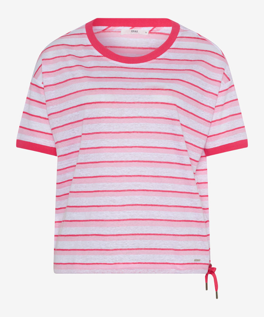 Shirt with Sporty Drawstring