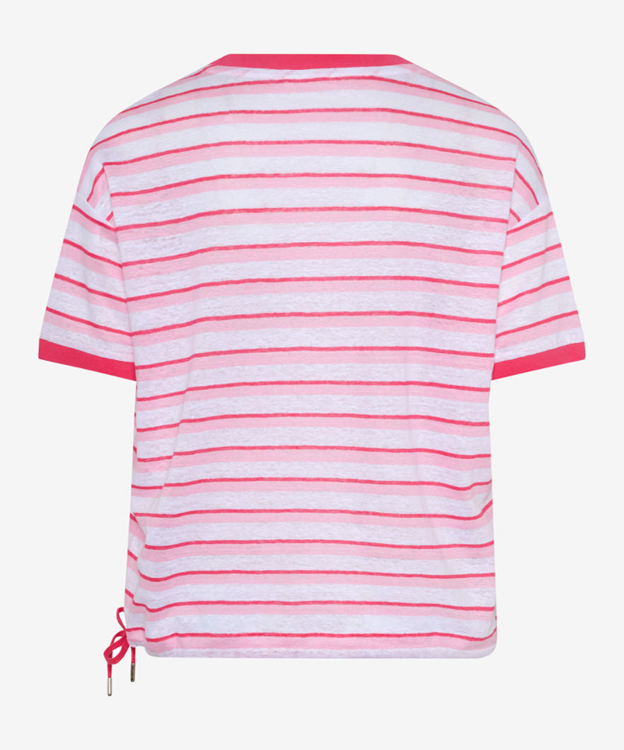 Shirt with Sporty Drawstring