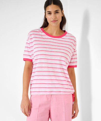 Shirt with Sporty Drawstring