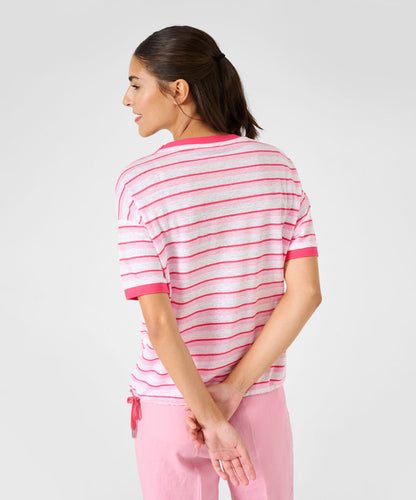 Shirt with Sporty Drawstring