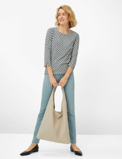 Jersey: Shirt in Cotton-modal Mix