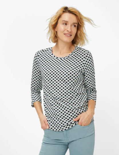 Jersey: Shirt in Cotton-modal Mix