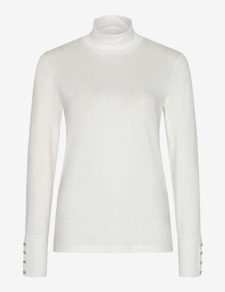 Jersey: Long Sleeve Shirt in Viscose-spandex Mix