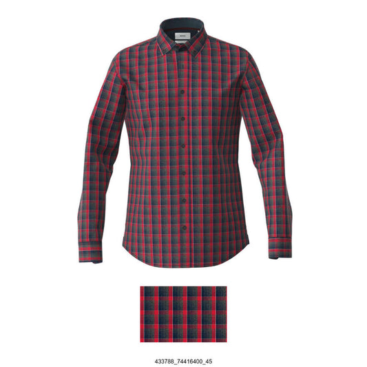 Shirt with Checkered Pattern