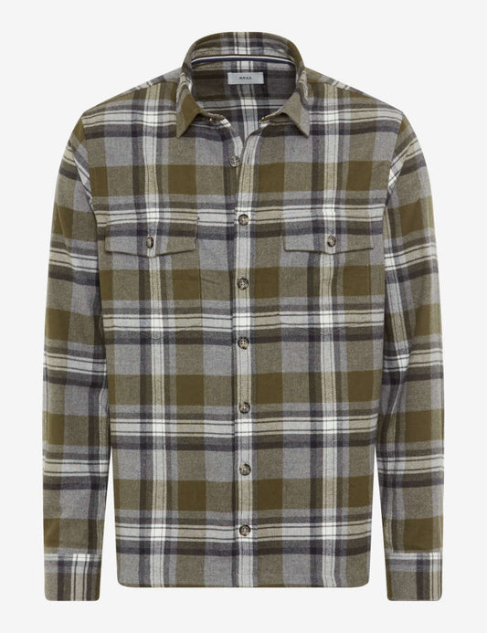 Flannel: Overshirt out of Pure cotton