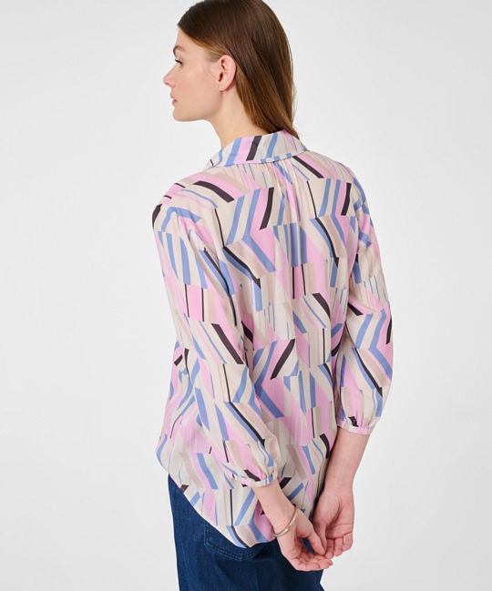 Modern Blouse with Striking Print