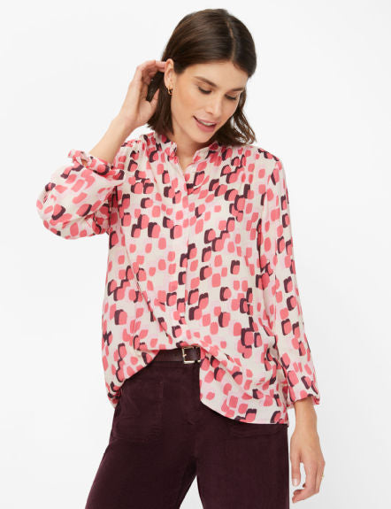 Poplin: Blouse out of Pure Viscose