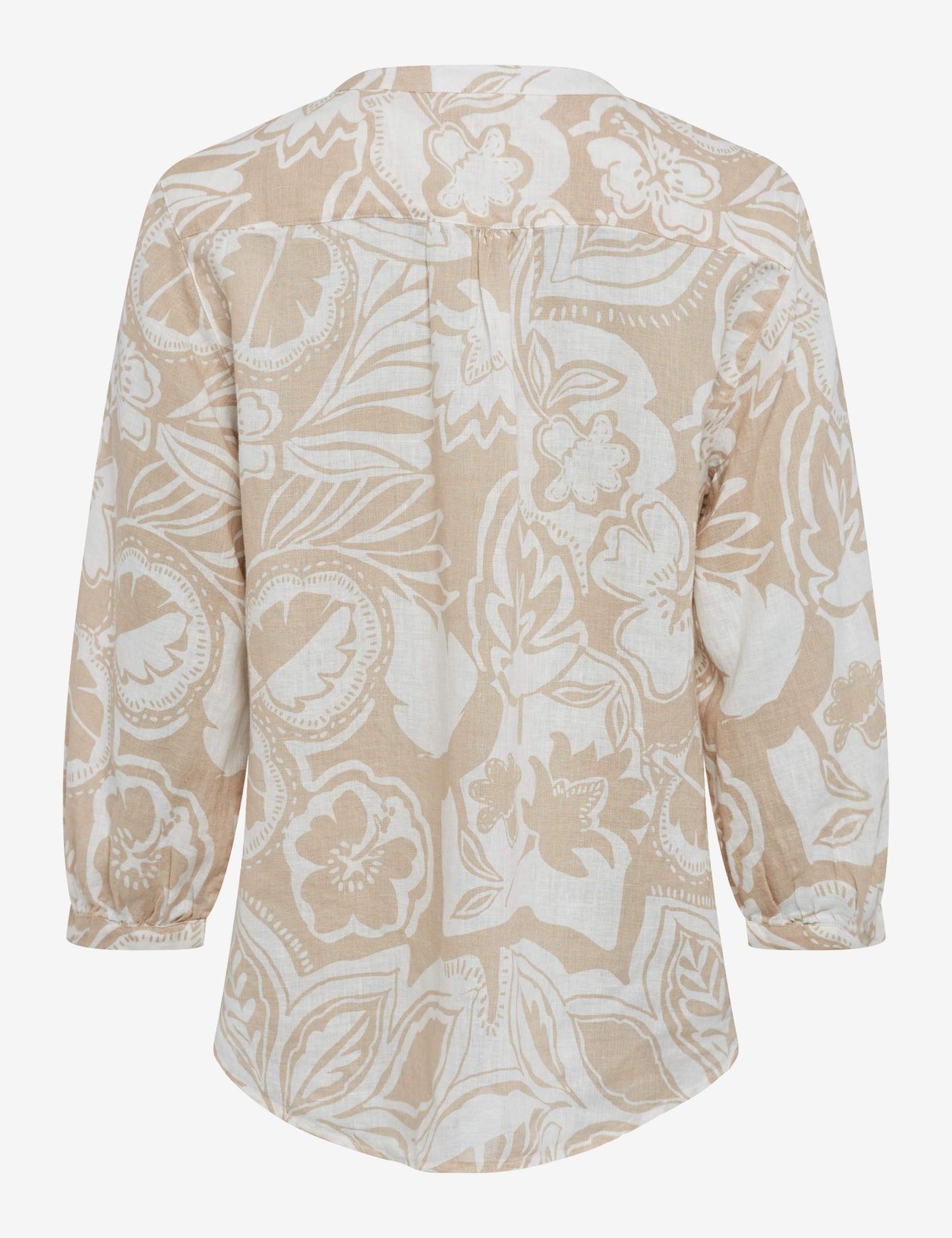 花朵印花襯衫