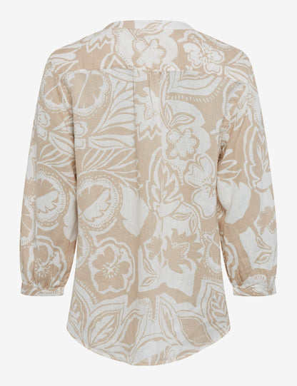 花朵印花襯衫