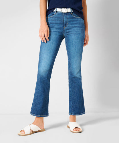 Five-pocket Tube Jeans in Vintage Denim