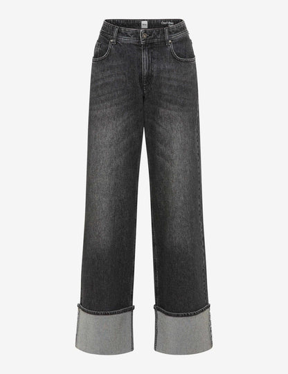 闊腿牛仔褲