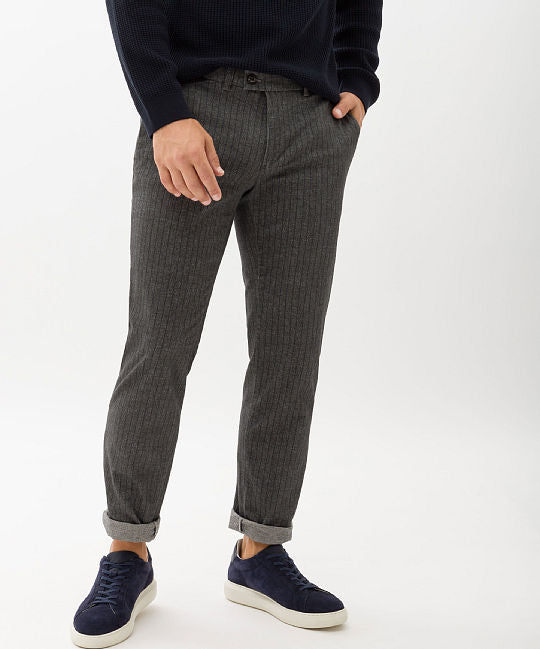 Chinos Pants with Stripes Pattern