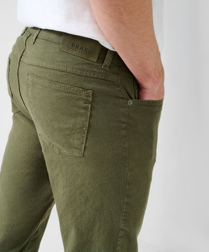 Five-Pocket Pants in Cotton Linen Mix