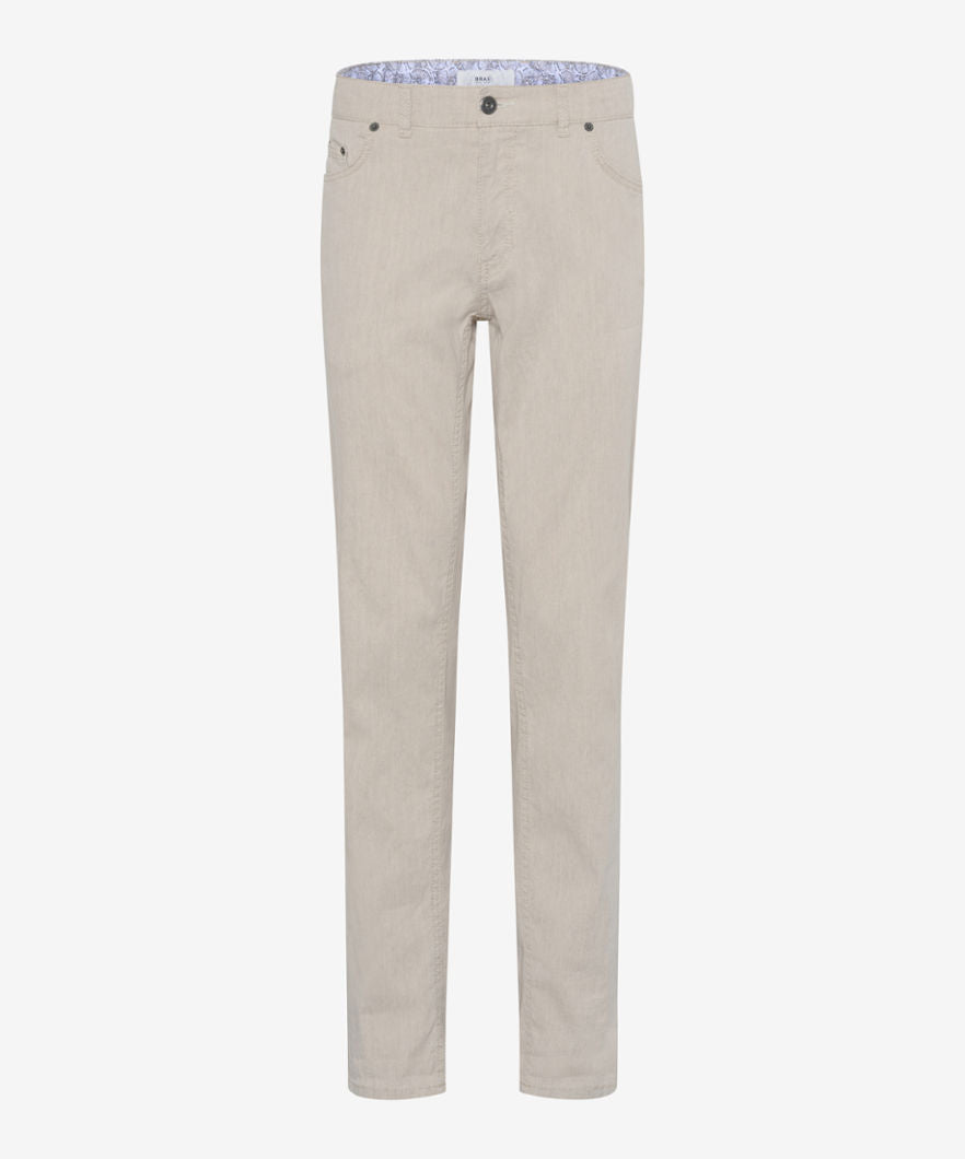 Five-Pocket Pants in Cotton Linen Mix