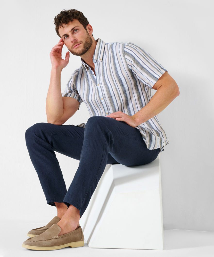 Chinos Made from Summer Linen