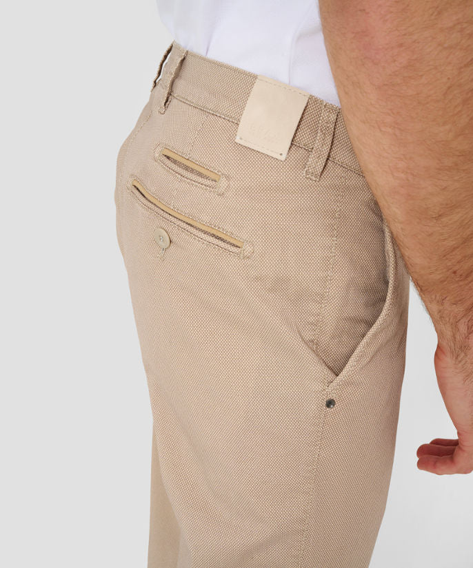 Slim Chinos Made from Hi-Flex Fibers