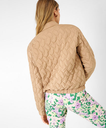 Sporty Quilted Jacket