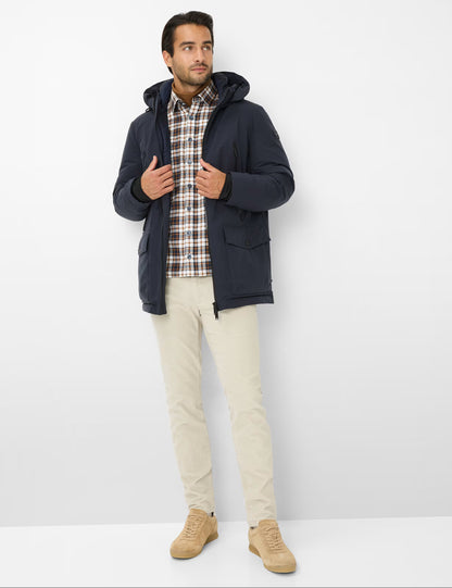 連帽立領派克外套