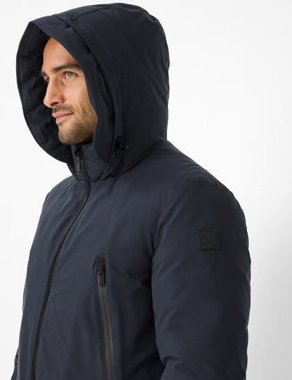 連帽立領派克外套