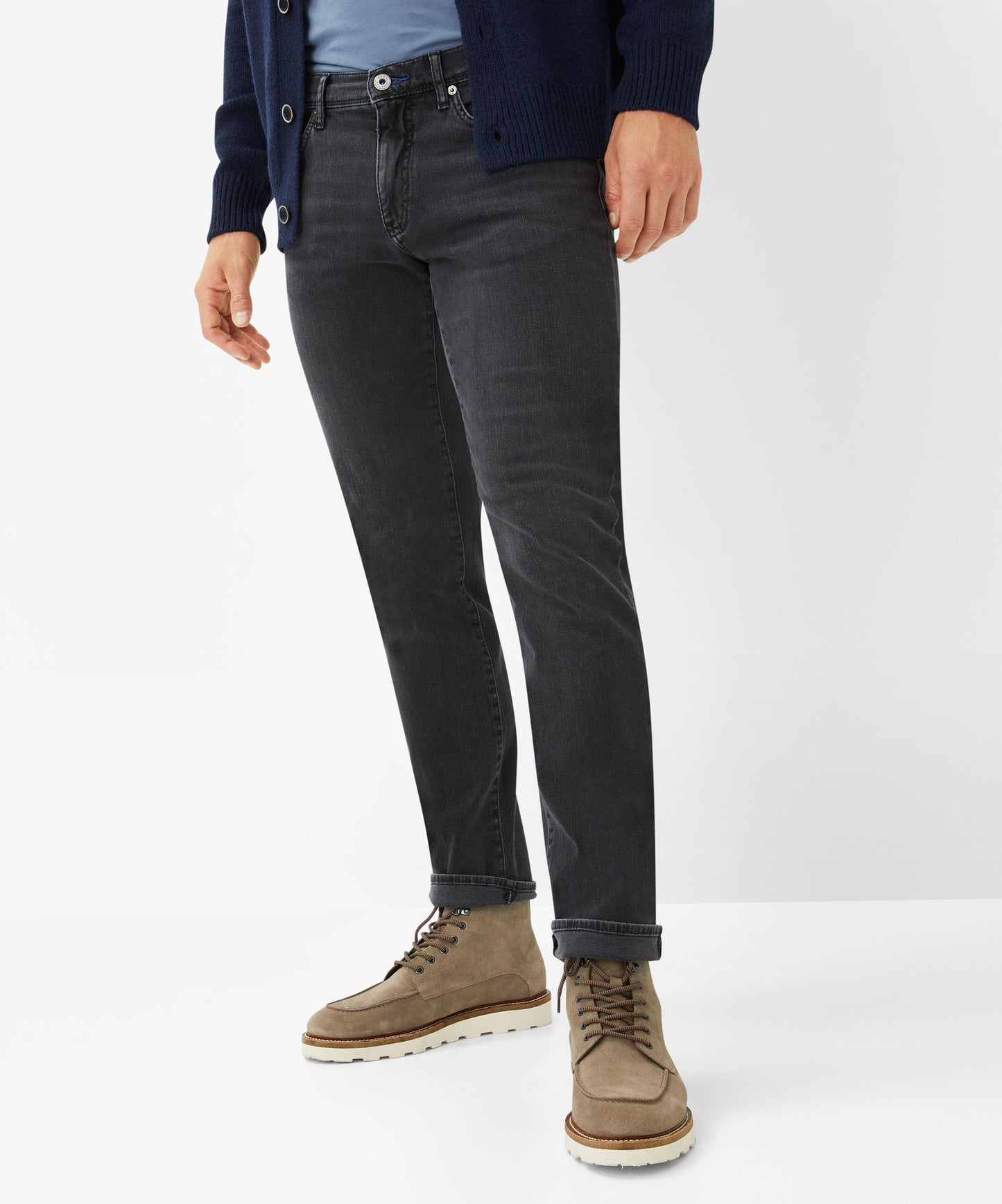 Denim: Five-pocket Jeans in Straight Fit