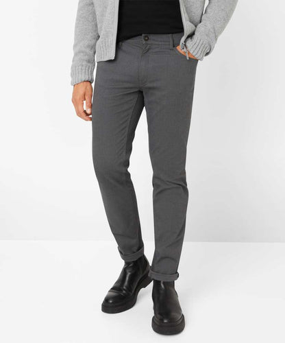 高彈面料修身長褲