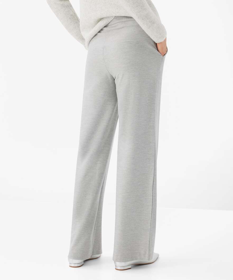 Light Winter Jersey: Palazzo Pants in Wide Leg
