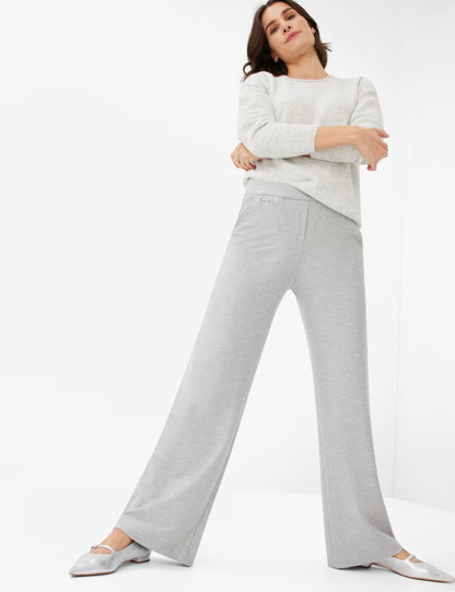 Light Winter Jersey: Palazzo Pants in Wide Leg
