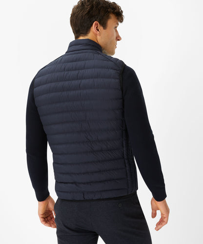 Technical: Quilted Vest Out of Functional Polyester