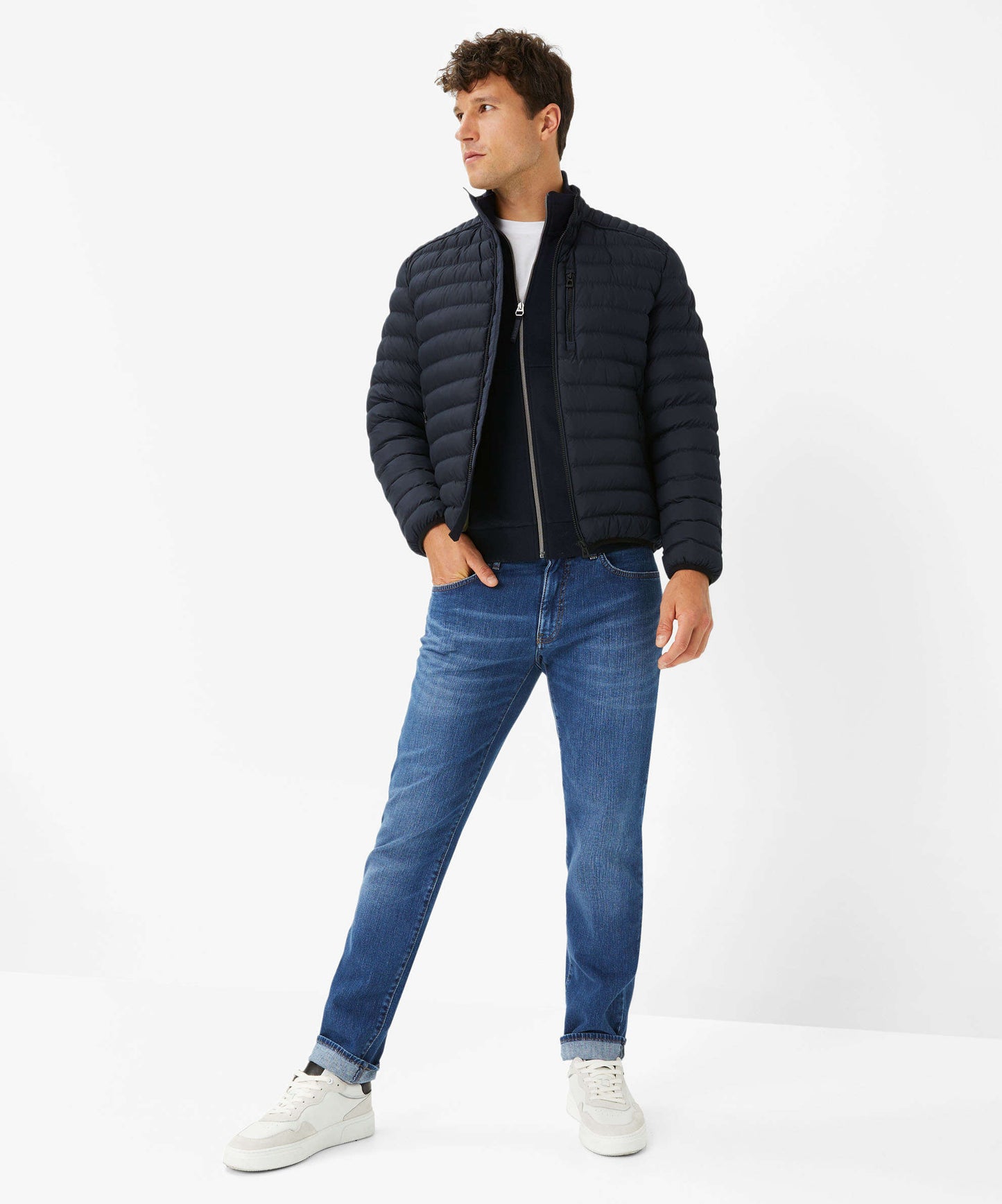 Technical: Quilted Jacket Out of Functional Polyester