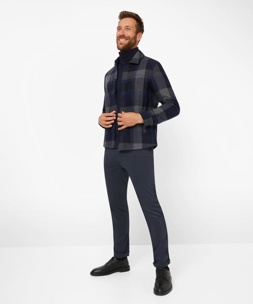 高彈面料修身長褲