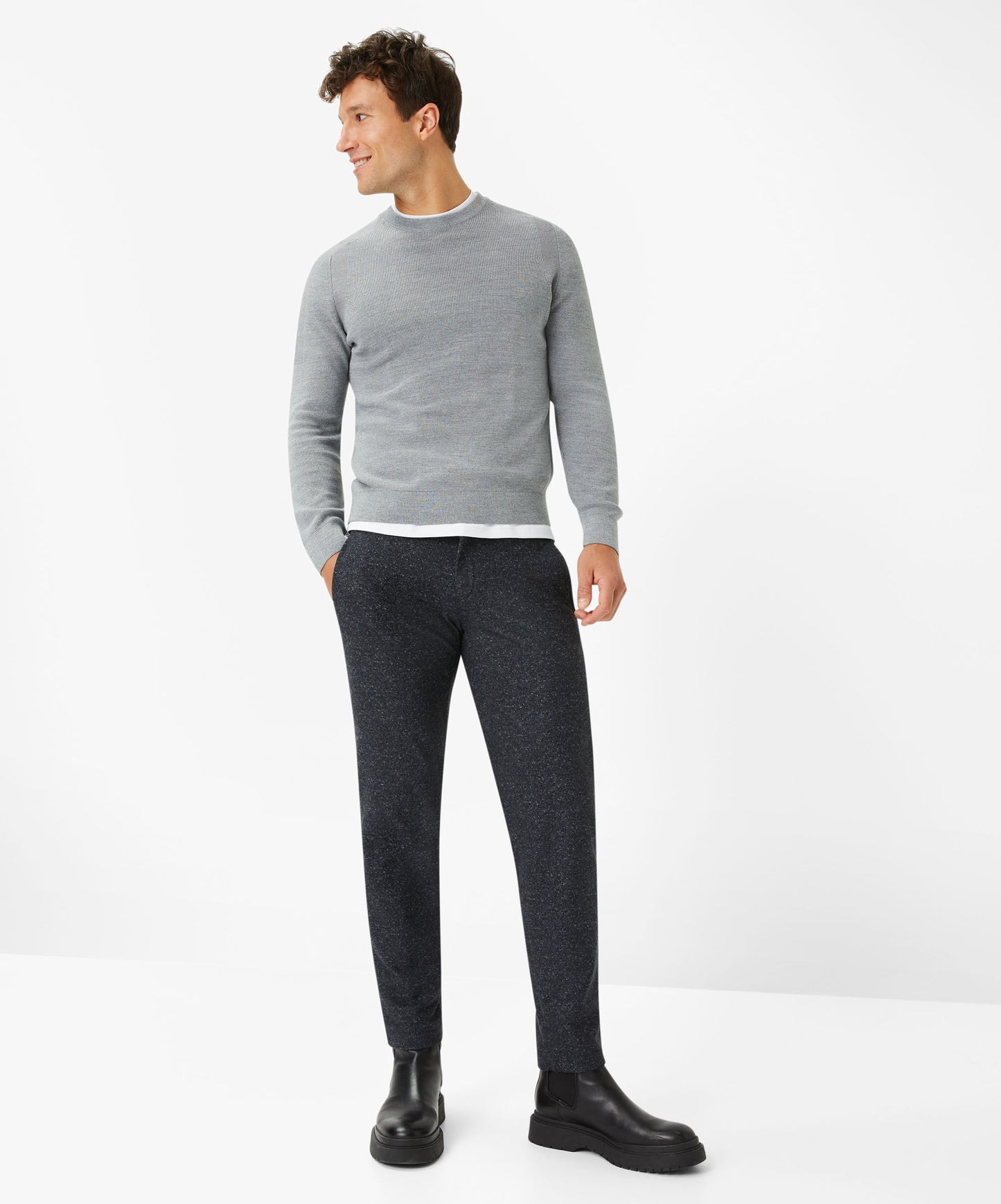 Hi-Flex Jersey: Joggers in Cropped Fit