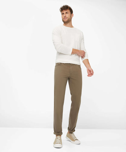 Marathon: Five-Pocket Pants in Straight Fit