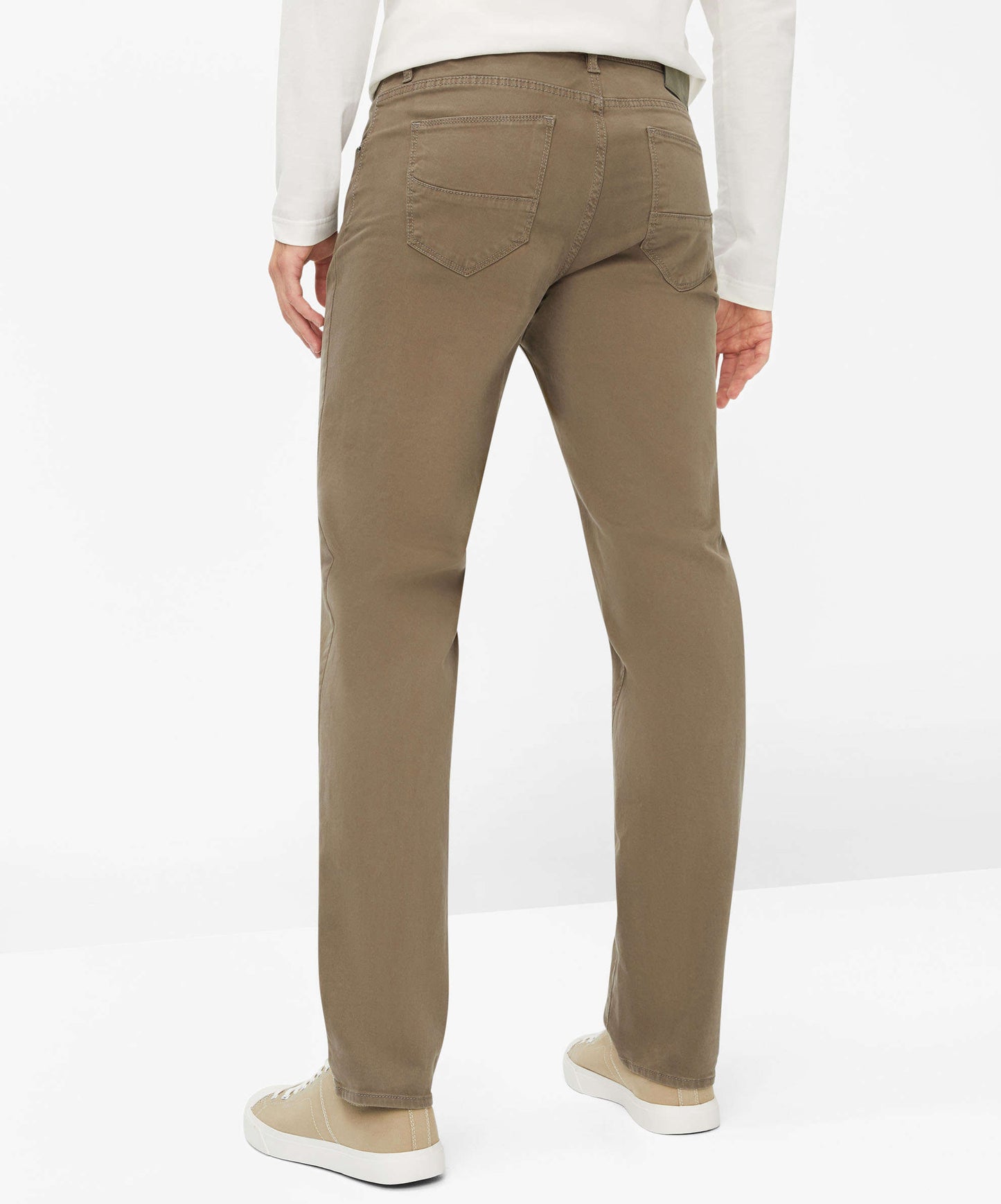 Marathon: Five-Pocket Pants in Straight Fit