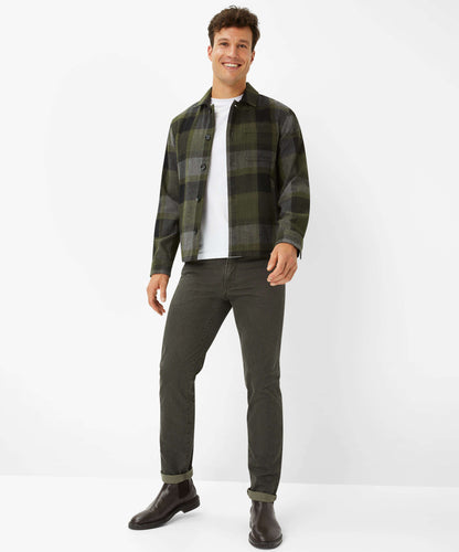 Marathon Print: Five-pocket Pants in Straight Fit