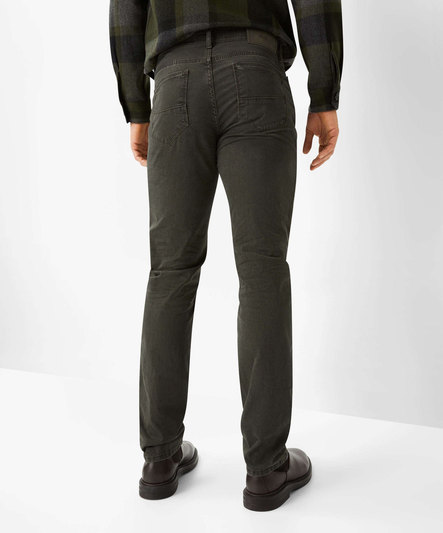 Marathon Print: Five-pocket Pants in Straight Fit