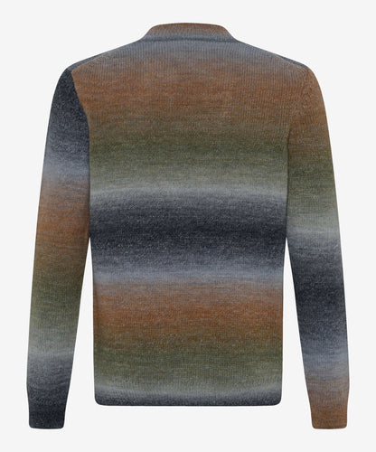 Jersey knit: Knitted Sweater in Wool-polyacryl Mix