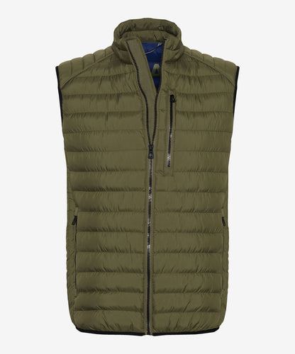 Technical: Quilted Vest Out of Functional Polyester