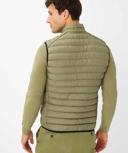 Technical: Quilted Vest Out of Functional Polyester