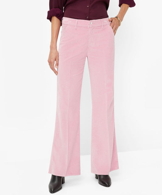 Corduroy: Five-Pocket Pants in Wide Leg