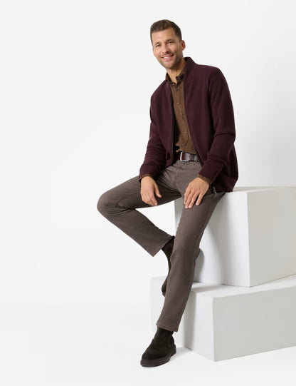 高彈面料修身長褲