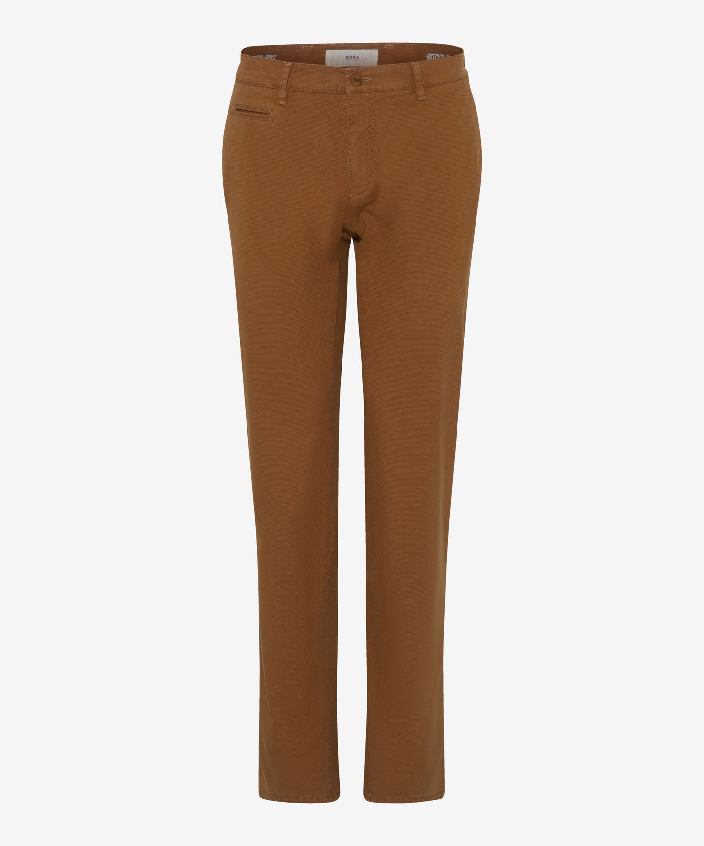 Hi-Flex Struktur: Flat-Front Pant in Modern Fit