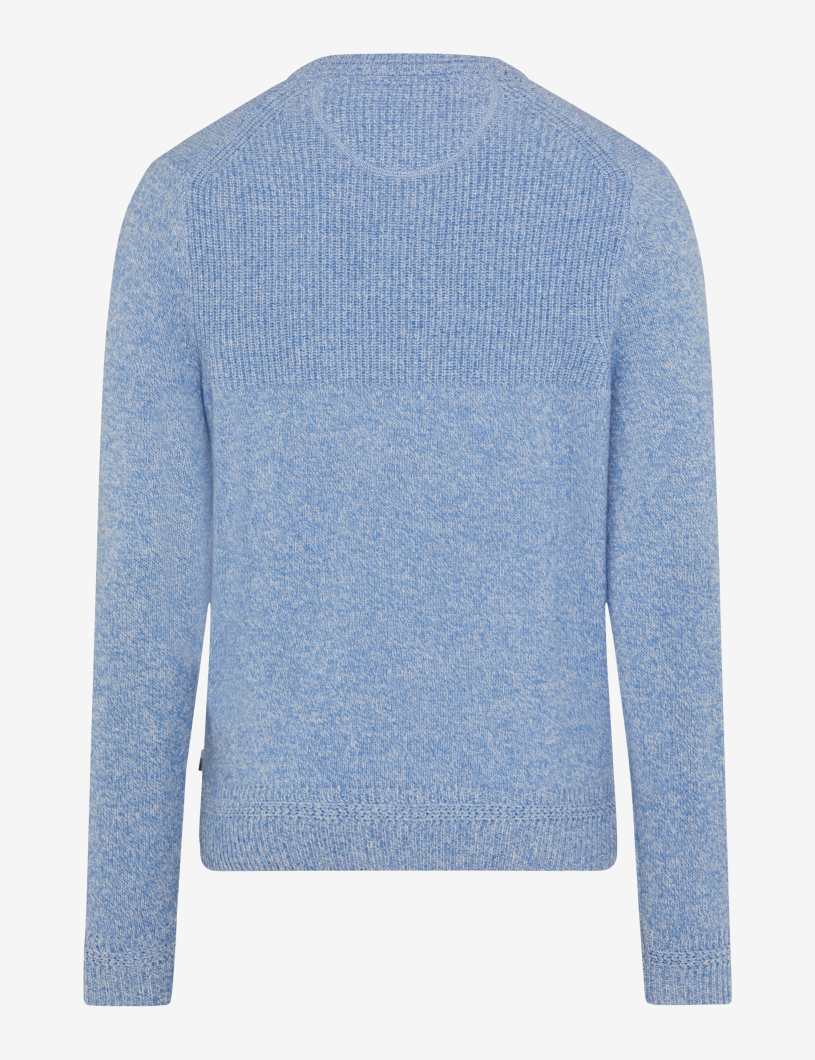 圓領長袖針織套頭衫