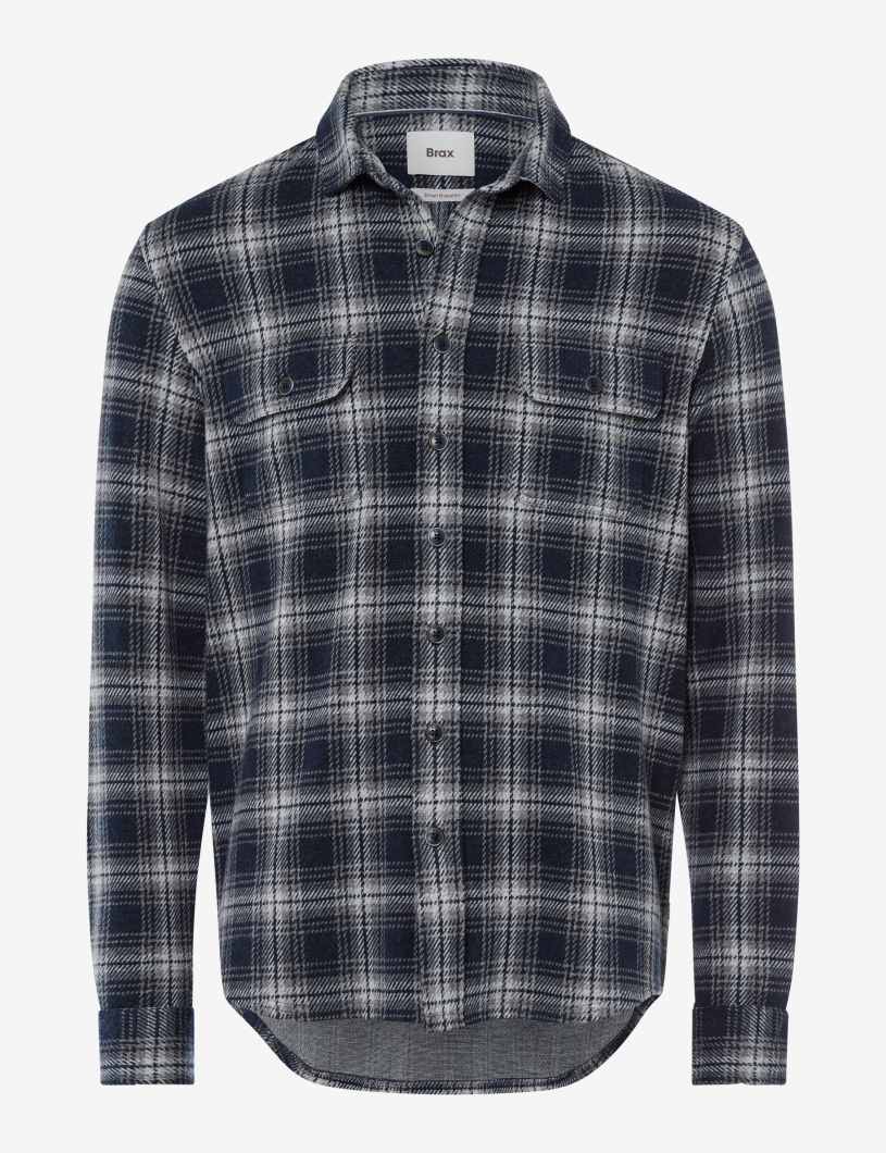 圓領長袖針織套頭衫