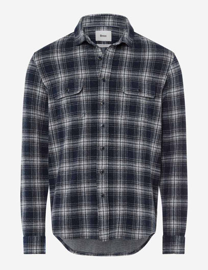 圓領長袖針織套頭衫