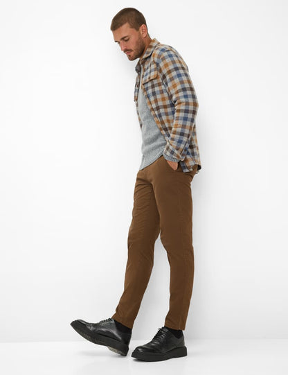 鬆緊腰窄腳長褲